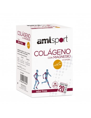 LA JUSTICIA SPORT COLAGENO + MAGNESIO + VIT C 20 STICKS Salud y Inicio - ANA MARIA LA JUSTICIA