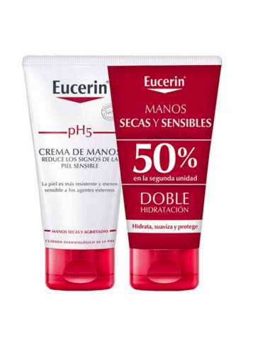 EUCERIN CREMA MANOS DUPLO Higiene y Inicio - EUCERIN