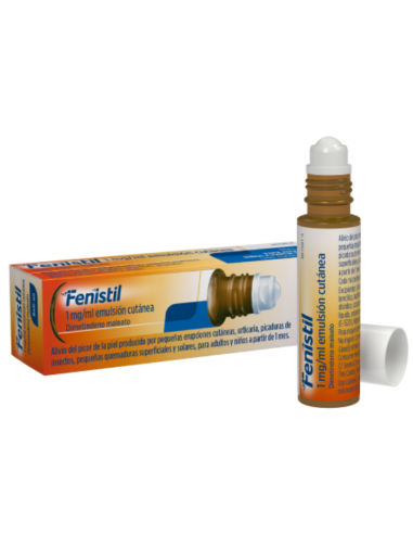 FENISTIL EMULSION TOPICA ROLL-ON 8 ML Irritación de la piel y Dermatologia - NOVARTIS