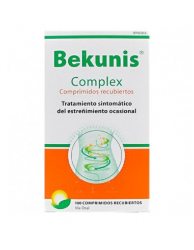 BEKUNIS COMPLEX 100 COMPRIMIDOS GASTRORRESISTENT Laxantes y Trastornos Digestivos - 
