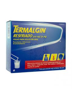 TERMALGIN RESFRIADO 10 SOBRES Resfriados y Resfriado, tos y Gripe - GLAXO SMITHKLINE