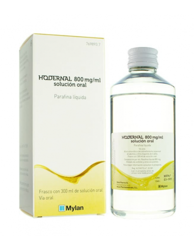 HODERNAL 800 MG/ML SOLUCION ORAL 300 ML Laxantes y Trastornos Digestivos - ROTTAPHARM S.L.