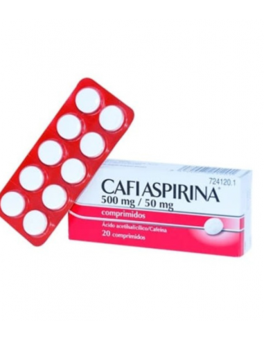 CAFIASPIRINA 500MG/50 MG 20 COMPRIMIDOS