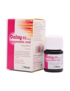 DALSY 40 MG/ML SUSPENSION ORAL 30 ML Antiimflamatorios y Analgésico y Antiinflamatorio - 