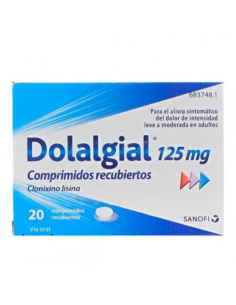 DOLALGIAL 125 MG 20 COMPRIMIDOS RECUBIERTOS