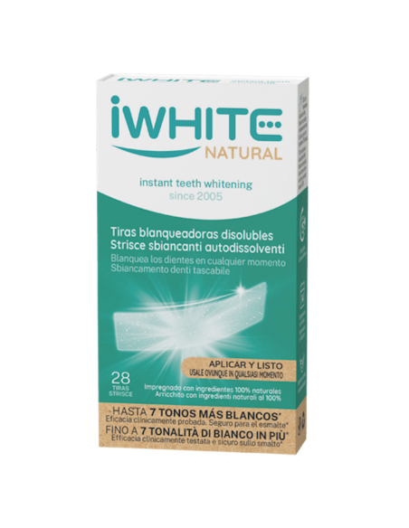 IWHITE TIRAS BLANQUEADORAS DISOLUBLES 28 TIRAS Blanqueamiento y Colutorios y pastas - IWHITE