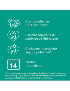 IWHITE TIRAS BLANQUEADORAS DISOLUBLES 28 TIRAS Blanqueamiento y Colutorios y pastas - IWHITE 2