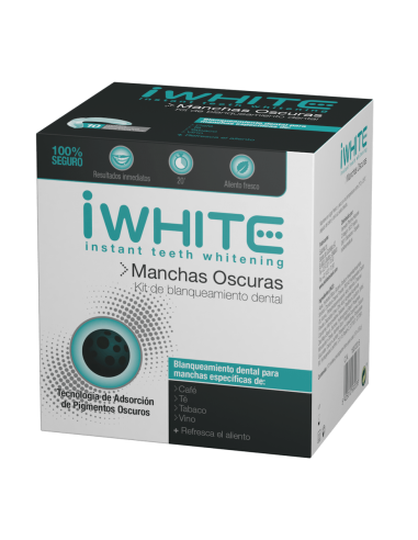 IWHITE KIT BLANQUEAMIENTO MANCHAS OSCURAS 10 MOLDES Higiene y Inicio - IWHITE
