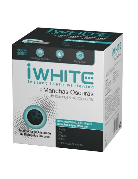 IWHITE KIT BLANQUEAMIENTO MANCHAS OSCURAS 10 MOLDES Higiene y Inicio - IWHITE