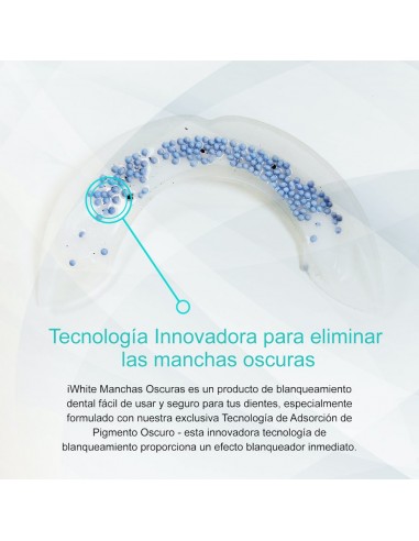 IWHITE KIT BLANQUEAMIENTO MANCHAS OSCURAS 10 MOLDES Higiene y Inicio - IWHITE