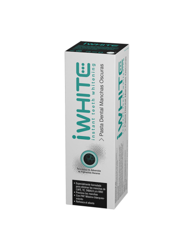 IWHITE PASTA DENTAL BLANQUEADORA MANCHAS OSCURAS Higiene y Inicio - IWHITE
