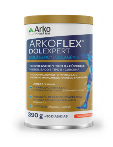ARKOFLEX COLAGENO CÚRCUMA FORMULA EXPERT SABOR NARANJA 360 G Salud y Inicio - ARKOPHARMA