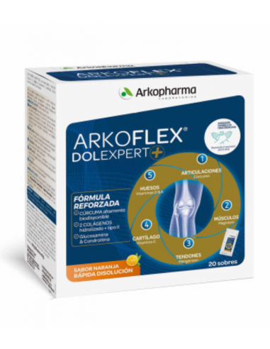 ARKOFLEX DOLEXPERT PLUS 20 SOBRES Inicio y  - ARKOPHARMA