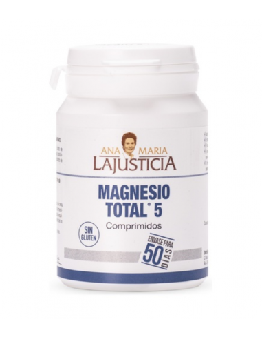 MAGNESIO TOTAL 5 SALES 100 COMPRIMIDOS Salud y Inicio - 