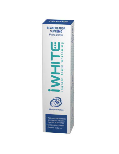 IWHITE PASTA DENTAL BLANQUEADOR SUPREMO 75 ML Higiene y Inicio - IWHITE