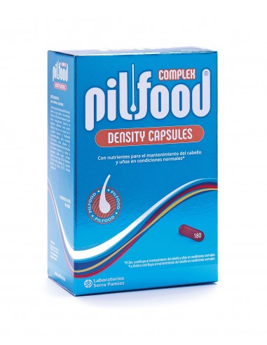 PILFOOD COMPLEX DENSITY 180 CAPSULAS Tratamiento capilar y Anticaida - PILFOOD