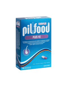 PILFOOD COMPLEX PLUS 45 90 CAPSULAS Tratamiento capilar y Anticaida - PILFOOD