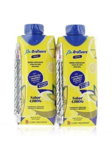 BIORALSUERO PLUS LIMON 2 BRICKS 330 ML Salud y Inicio - 