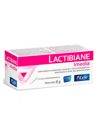 LACTIBIANE IMEDIA PILEJE STICKS BUCODISPERSABLES Salud y Inicio - 