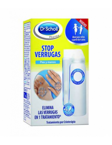 DR SCHOLL STOP VERRUGAS CRIOTERAPIA 80ML Salud y Inicio - DR SCHOLL