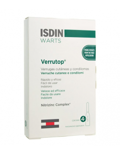ISDIN WARTS VERRUTOP 4 AMPOLLAS Salud y Inicio - ISDIN