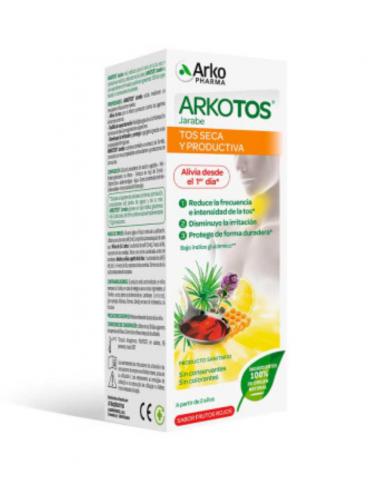 ARKOPHARMA ARKOTOS TOS SECA Y PRODUCTIVA JARABE 140 ML Salud y Inicio - ARKOPHARMA