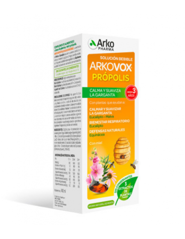 ARKOPHARMA ARKOVOX PROPOLIS JARABE 150ML Salud y Inicio - ARKOPHARMA