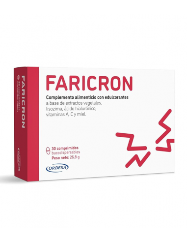 FARICRON 30 COMPRIMIDOS BUCODISPERSABLES