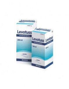 LEVOTUSS 6 MG/ML JARABE 200 ML Tos y mucosidad y Resfriado, tos y Gripe - ROTTAPHARM S.L.
