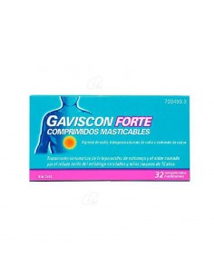 GAVISCON FORTE 32 COMPRIMIDOS MASTICABLES