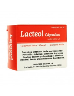 LACTEOL 10 CAPSULAS Diarrea y Trastornos Digestivos - RAMON SALA