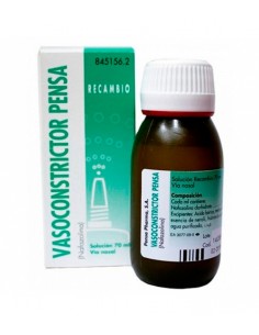 VASOCONSTRICTOR PENSA 0.5 MG-ML GOTAS NASALES 1 Congestion nasal y Resfriado, tos y Gripe - PENSA PHARMA S.A.
