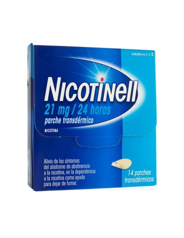 NICOTINELL 21 MG-24 H 14 PARCHES TRANSDERMICOS 5 Deshabituacion tabaquica y Medicamentos - NOVARTIS