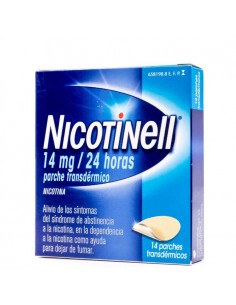 NICOTINELL 14 MG-24 H 14 PARCHES TRANSDERMICOS