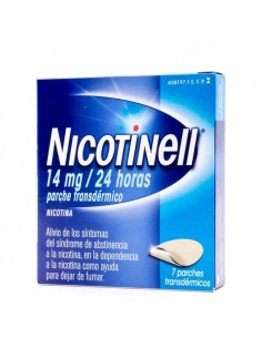 NICOTINELL 14 MG-24 H 7 PARCHES TRANSDERMICOS