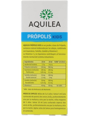 AQUILEA KIDS PROPOLIS JARABE 150ML Comp alimenticio Infantil y Complementos alimenticios - AQUILEA