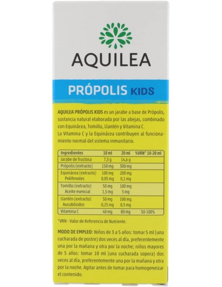 AQUILEA KIDS PROPOLIS JARABE 150ML Comp alimenticio Infantil y Complementos alimenticios - AQUILEA