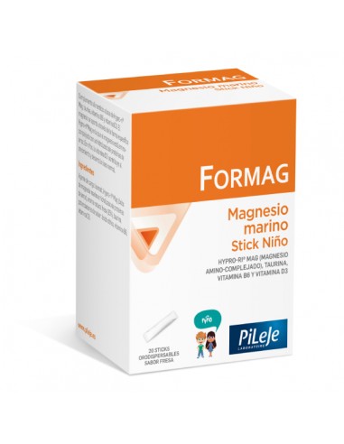 PILEJE FORMAG NIÑOS FRESA 20 STICKS Comp alimenticio Infantil y Complementos alimenticios - PILEJE SLU