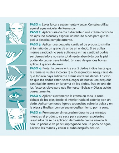 REMESCAR BOLSAS Y OJERAS VEGETAL 8 ML Bolsas y ojeras y Contorno de ojos - REMESCAR