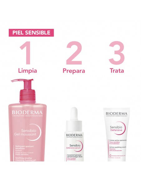 BIODERMA SENSIBIO GEL MOUSSANT 200ML Cosmética facial y Cosmética - BIODERMA