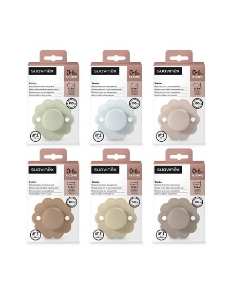 SUAVINEX WONDER CHUPETE SILICONA 0-6 MESES Inicio y  - SUAVINEX