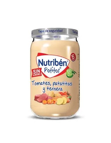 NUTRIBEN POTITO TOMATES, TERNERA PATATAS 235G Inicio y  - NUTRIBEN