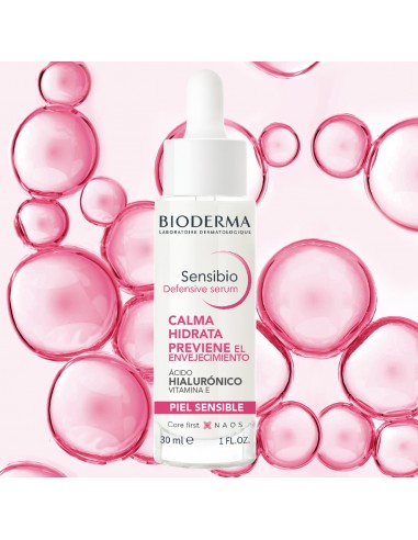 BIODERMA SENSIBIO DEFENSIVE SERUM 30 ML Hidratación piel Sensible y Hidratación - BIODERMA