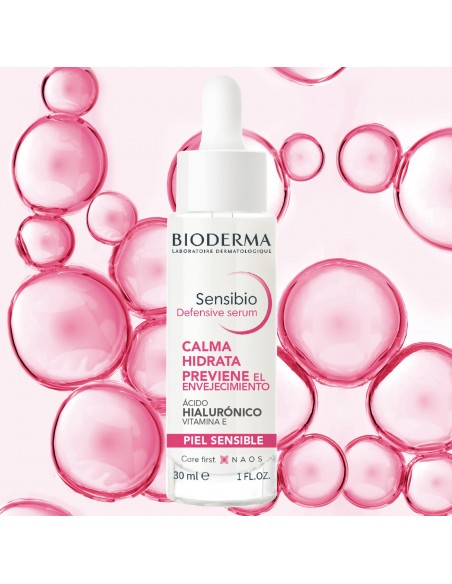 BIODERMA SENSIBIO DEFENSIVE SERUM 30 ML Hidratación piel Sensible y Hidratación - BIODERMA
