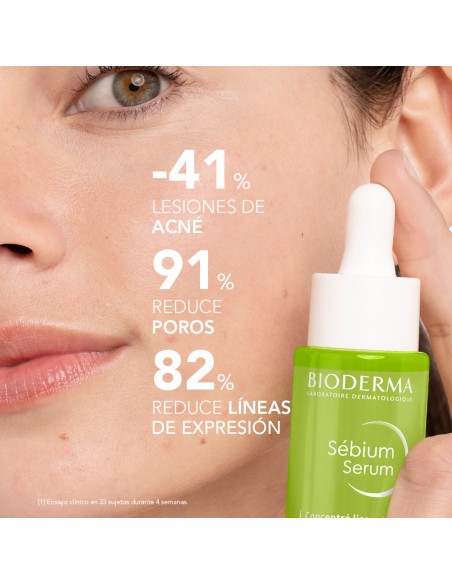 BIODERMA SEBIUM SERUM 30ML Acné y Cosmética facial - BIODERMA