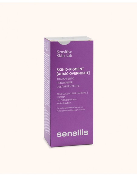 SENSILIS SKIN D-PIGMENT AHA10 OVERNIGHT 30ML Antimanchas y Cosmética facial - SENSILIS