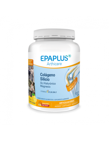 EPAPLUS ARTHICARE LIMON COLAGENO SILICIO HIALURONICO MAGNESIO POLVO 334G Salud y Inicio - EPAPLUS