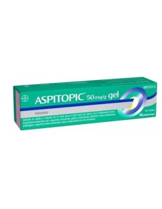 ASPITOPIC 50 MG/G GEL TOPICO 60 G Antiimflamatorios y Analgésico y Antiinflamatorio - BAYER