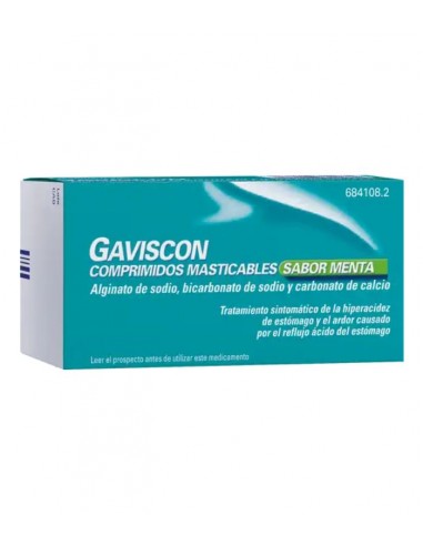 GAVISCON 32 COMPRIMIDOS MASTICABLES MENTA (BLISTER) Acidez y Trastornos Digestivos - RECKITT