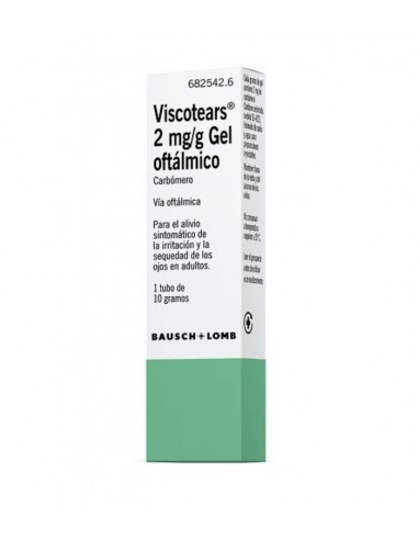 VISCOTEARS 2 MG-G GEL OFTALMICO 10 G Ocular y Medicamentos - ALCON